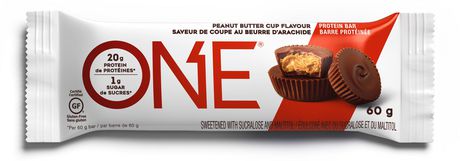 One Protein Bar Peanut Butter Cup Flavour 60g. (promo)