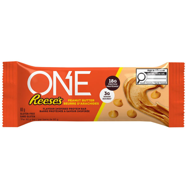 One Protein Bar Reese's Peanut Butter Flavour 60g. 18g. Protein