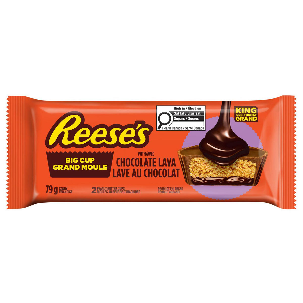 Reese's Big Cup w/Chocolate Lava 2pk. 79g.