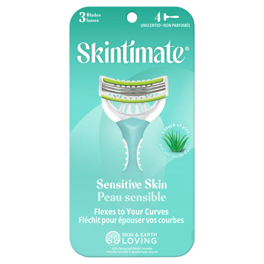 Ladies Disposable Razor 4pk. Skintimate - Additional View
