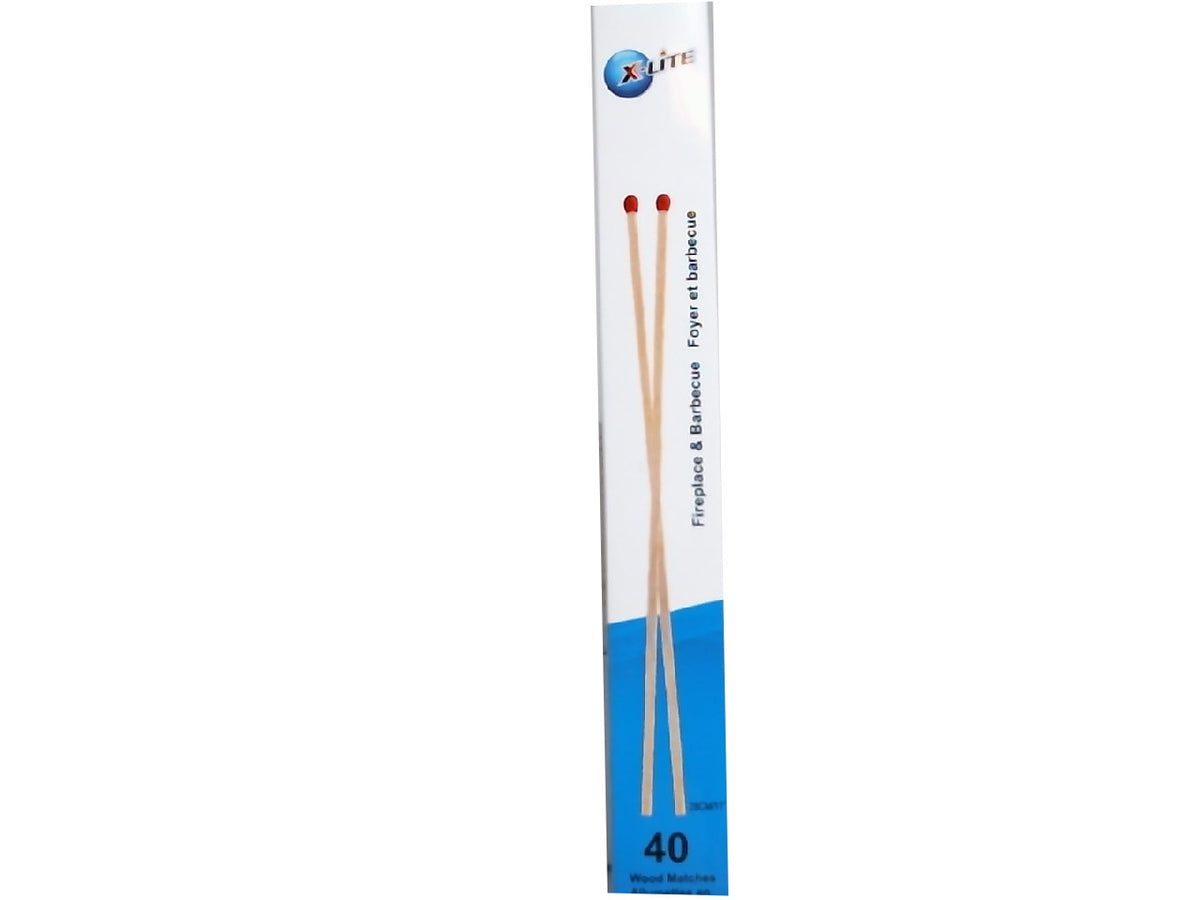 Matches Wooden 11" 40pk. X-lite