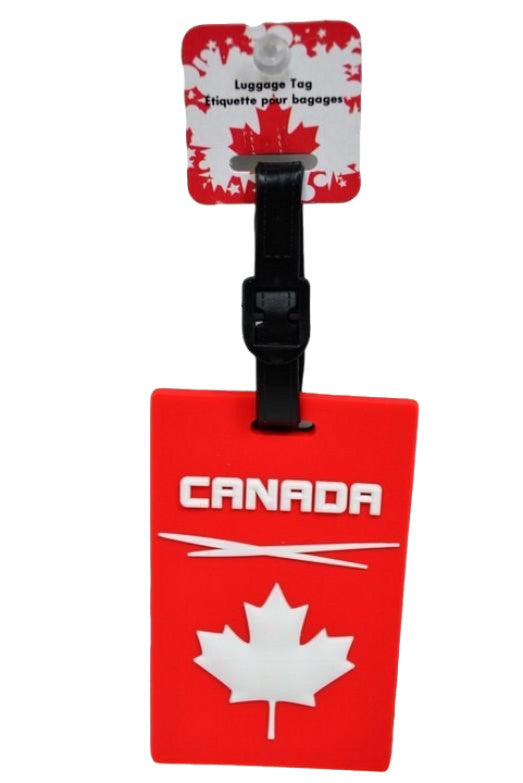 Luggage Tag Canada Embossed