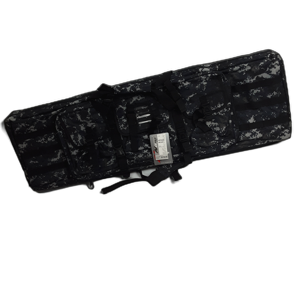 Double Rifle Case 42" W/hideaway Back Strap Nexpak Apex