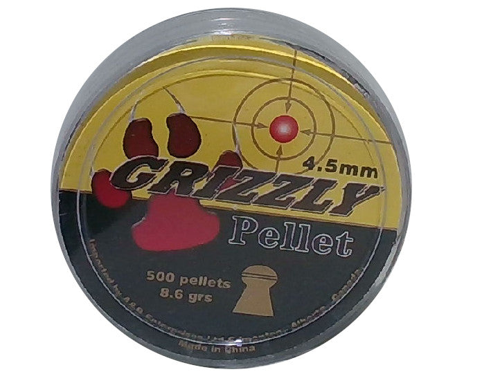 Plombs diabolos 4,5 mm 500 p. Grizzly 0,56 g