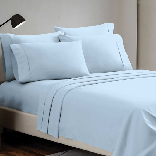 9800 Double Sheet Set Asst Colours Bamboo Microfiber (Full)