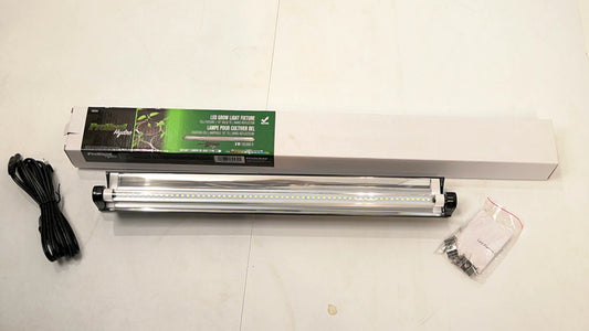 LED EDJ Grow Light Fixture 8W 18" T5 Bulb 6400k Pro yard Hydro
