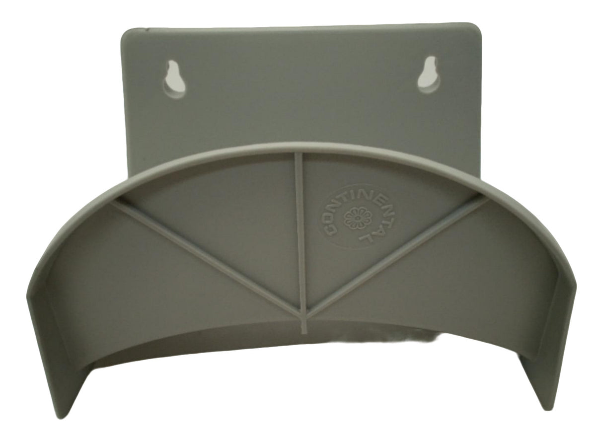 Support mural pour tuyau d'arrosage en plastique gris