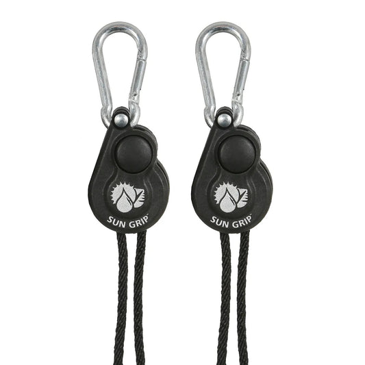 Crochets de suspension pour luminaires 1/8" (lot de 2). Sun Grip