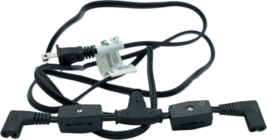 Cordon d'alimentation EDJ/EDK 6' Double interrupteur pour 2 luminaires ProYard Hydro