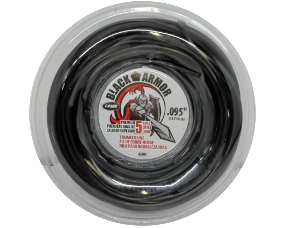 Trimmer Line .095" x 135' Black Armor