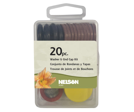 Kit de rondelles et d'embouts de tuyau, paquet de 20. Nelson