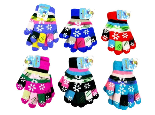 Kids Gloves 2-3 Years Asst Snow Designs