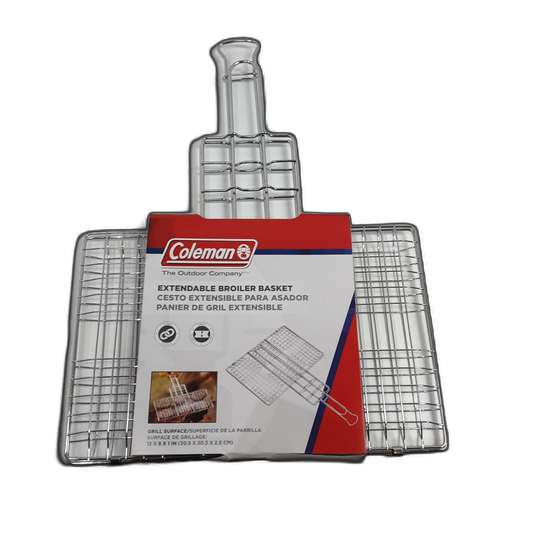 Extendable Broiler Basket 12" X 8" X 1" Coleman