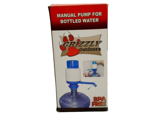 Manual Pump For Bottled Water Grizzly Outdoors