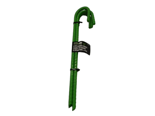 Rebar Pegs 12" 4pk. Green Grip