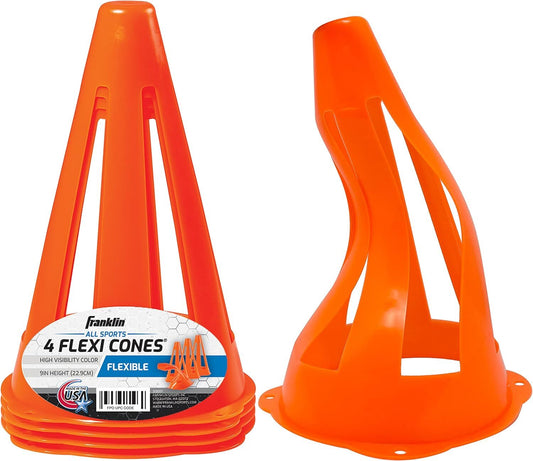 Flexi Cones All Sports 9" 4pk. Franklin