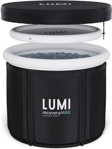 Ice Bath Lumi Recovery Pod Max w/Cover & Carry Bag 100L Capacity - Additional View