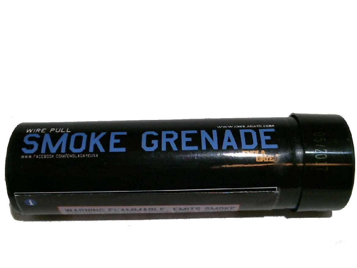 Fumigène à tirette bleu Enola Gaye (INTERDIT AUX MOINS DE 18 ANS)