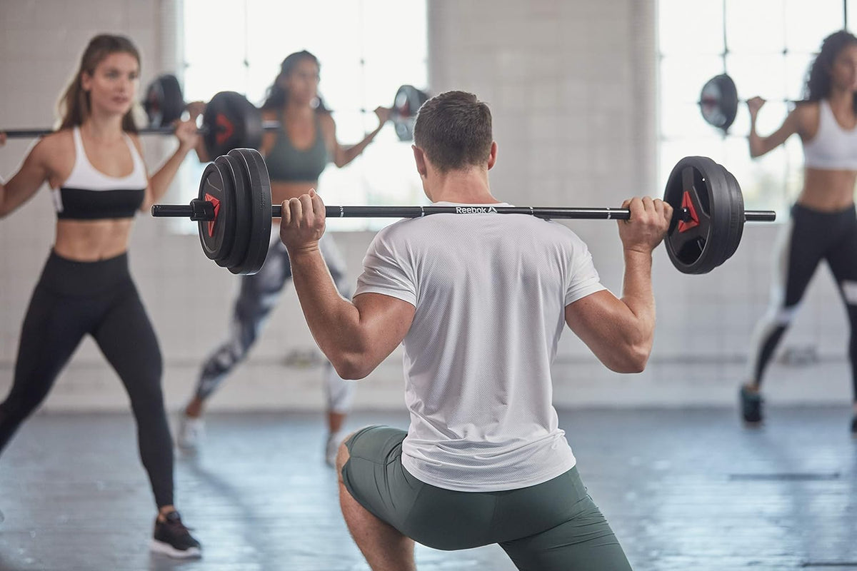 44lb. Weight Set w/56" 25mm Barbell Reebok