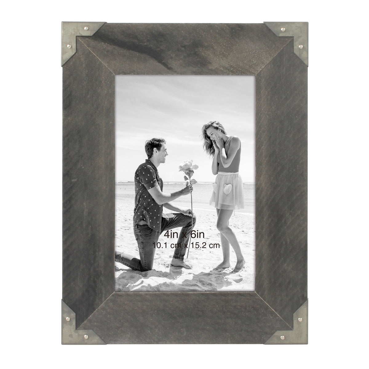 Picture Frame 4" x 6" Dark Wood Better Homes & Gardens (display) - Additional View