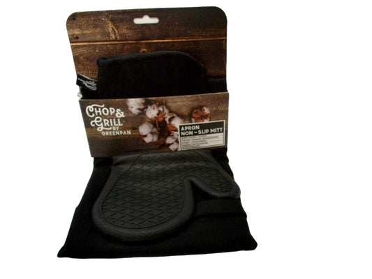 Apron & Non-slip Mitt Set Chop & Grill By Greenpan
