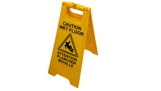 Caution Sign Board Wet Floor Plastic Limpus