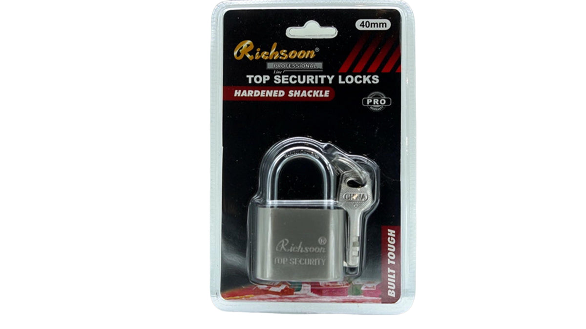 Padlock Hardened Shackle 40mm Richsoon