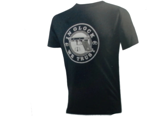 T-shirt Black - in glock we trust - Xlarge