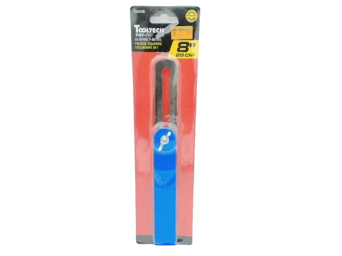Sliding T-bevel 8"