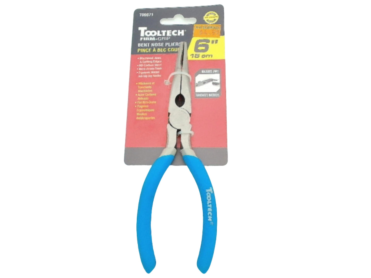 Bent Nose Pliers (hd) 6"