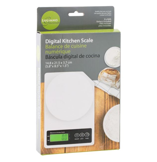 Electronic Kitchen Scale Luciano Gourmet