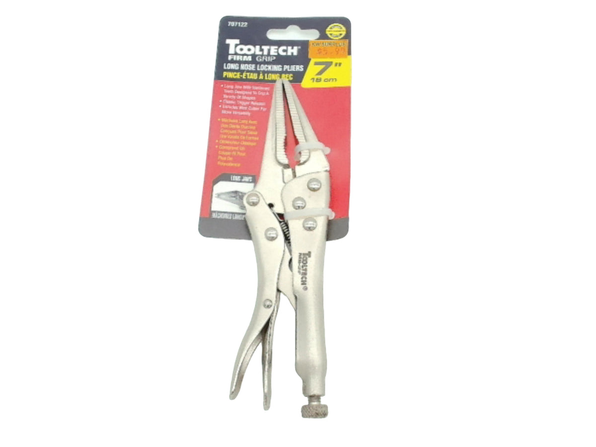 Long Nose Vise Grip Pliers 7"