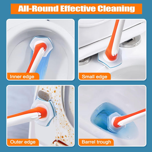 Disposable Toilet Brush w/40 Refills & Storage Caddy Jehonn - Additional View