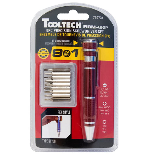 Precision Screwdriver Set 9 in 1 Tooltech