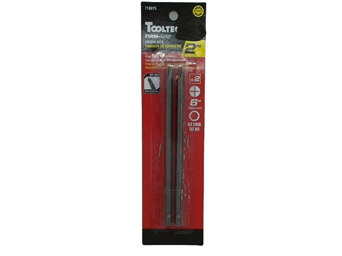 Ph2 Driver Bits 2 Pc 6"