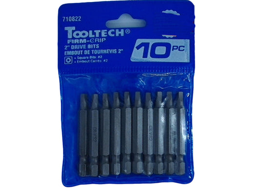 Embouts de tournevis R2 10 pièces 2 pouces