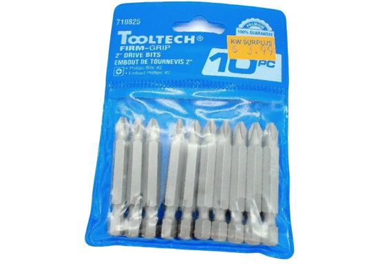 Embouts de vissage Ph2 10 pièces 2"