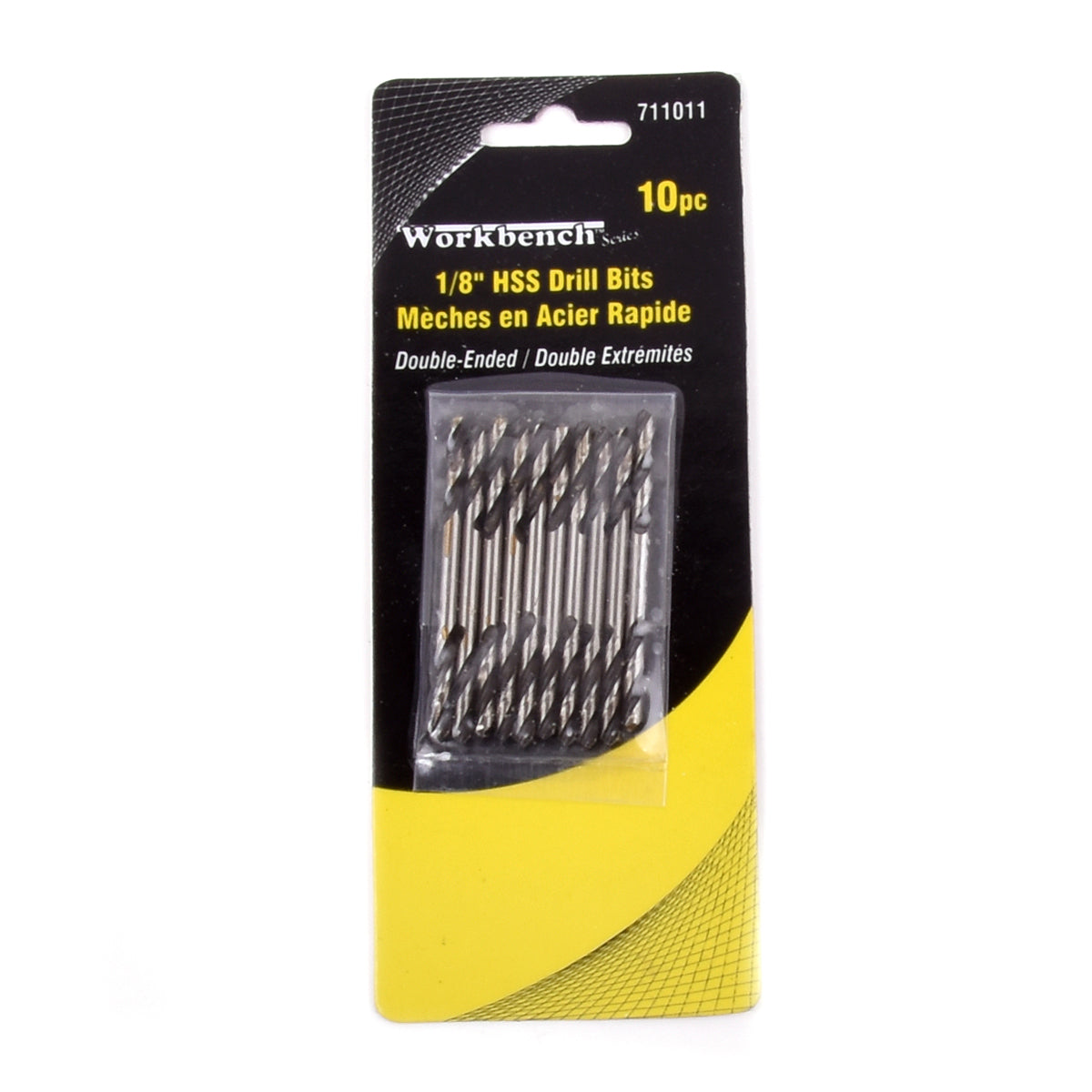 Double End Drill Bit 10 Pack 1/8"