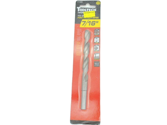 Drill bit HSS 7/16 inch 3/8 inch shank