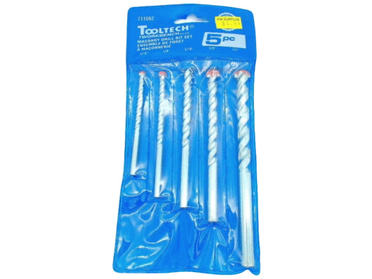 Masonry Drill Bit Set 5 Pc