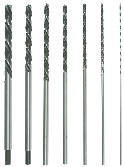 Brad Point Drill Bit Set 7 Pc 12"