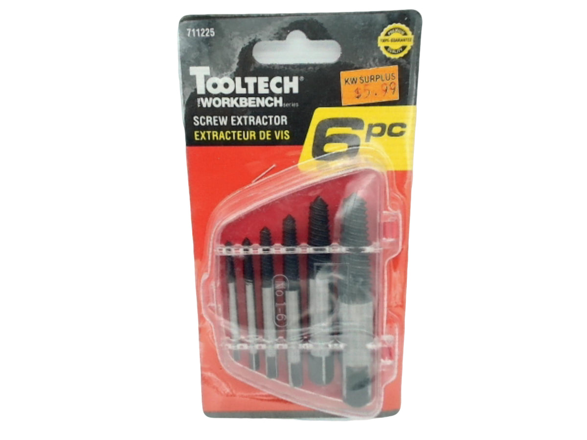 Spiral Screw Extractor Set 5 Pc