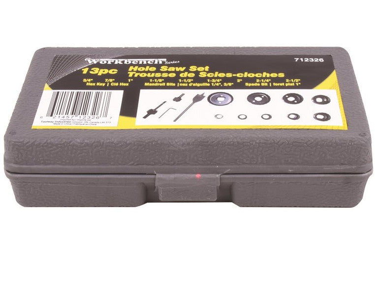 Hole Saw Kit 12 Pc