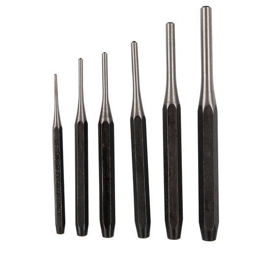 Roll Pin Punch Set 6 Pc