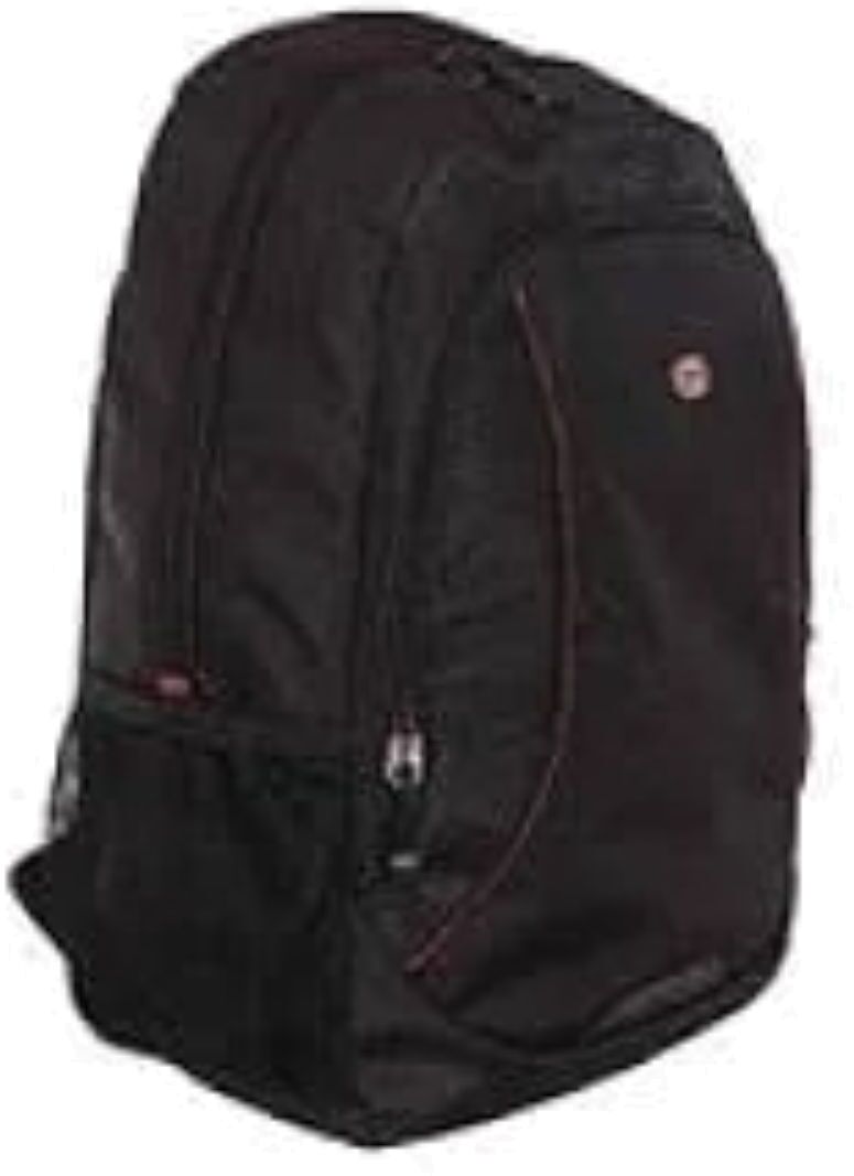 Sac à dos pour ordinateur portable 16" Eros noir avec porte-bouteilles en filet Gino Ferrari