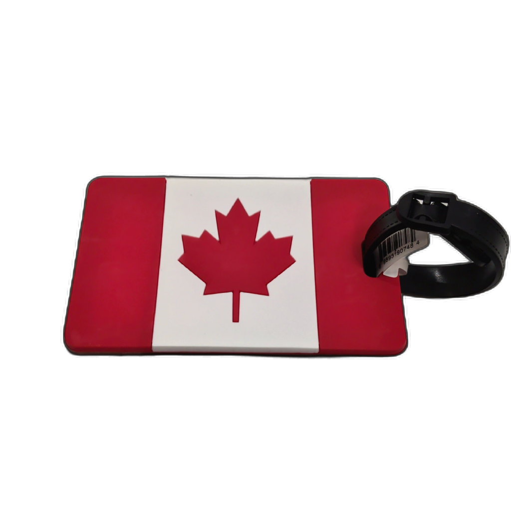 Luggage Tags Canada Flag