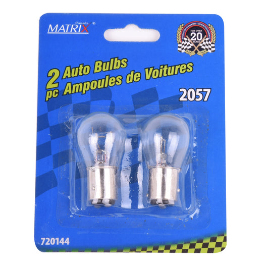 Ampoules automobiles n° 2057, 2 pièces