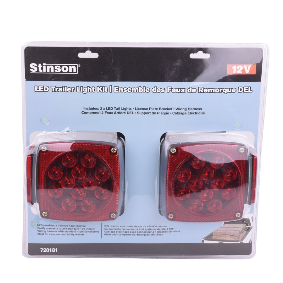 Kit de feux de remorque 12V - LED