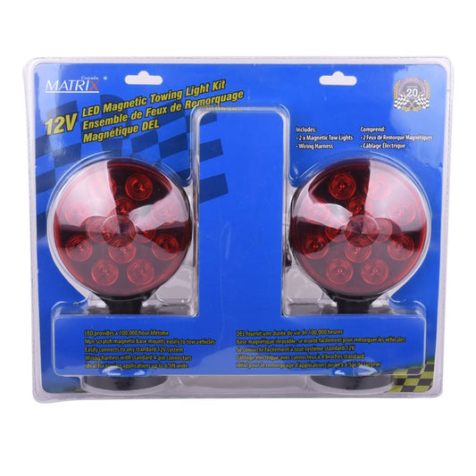 Kit d'éclairage de remorquage 12V -LED avec base magnétique