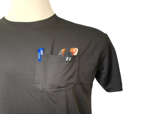 Antimicrobial T-Shirt Black Medium Forcefield - Additional View